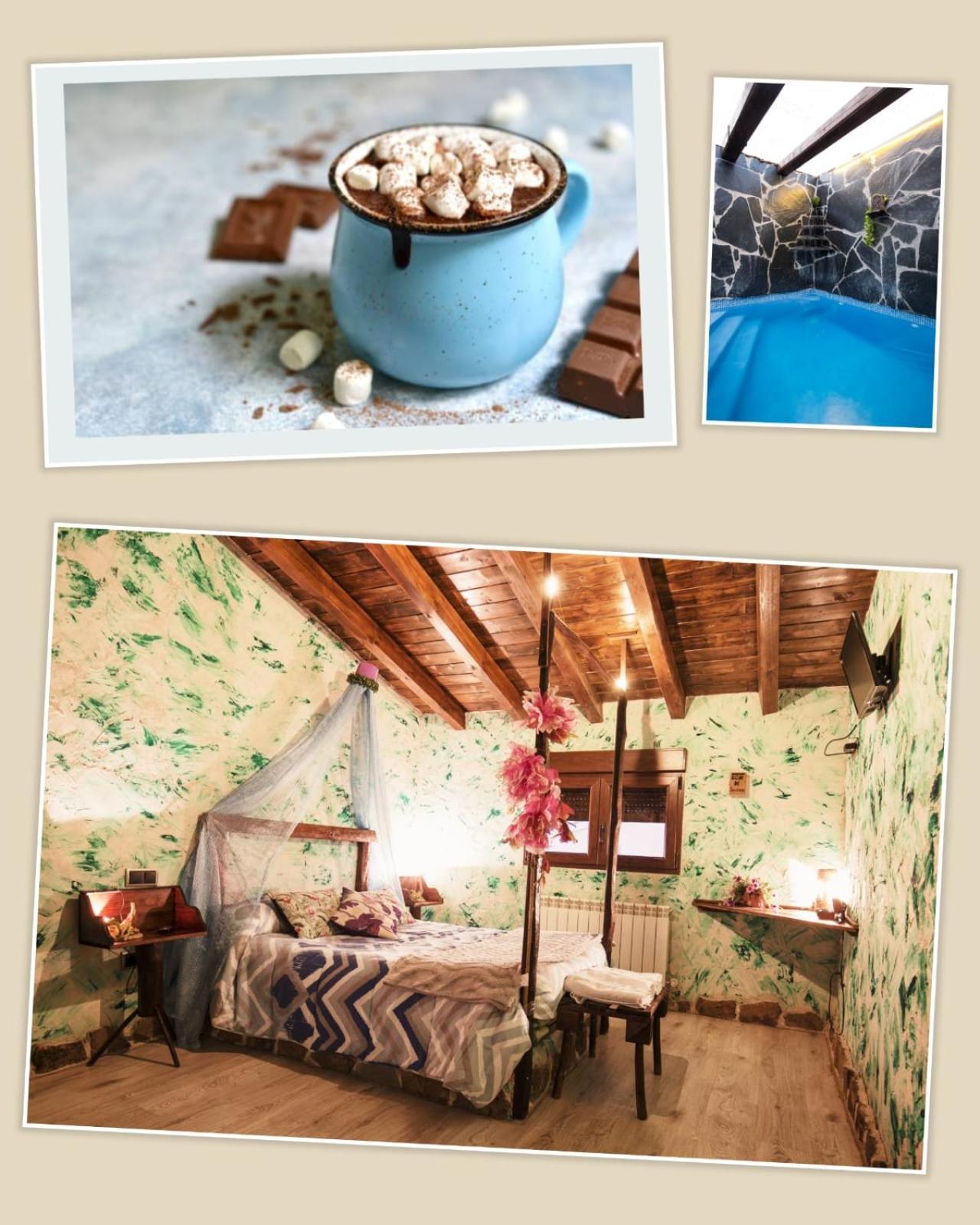 El Eden De Javier Guest House Robledillo ภายนอก รูปภาพ